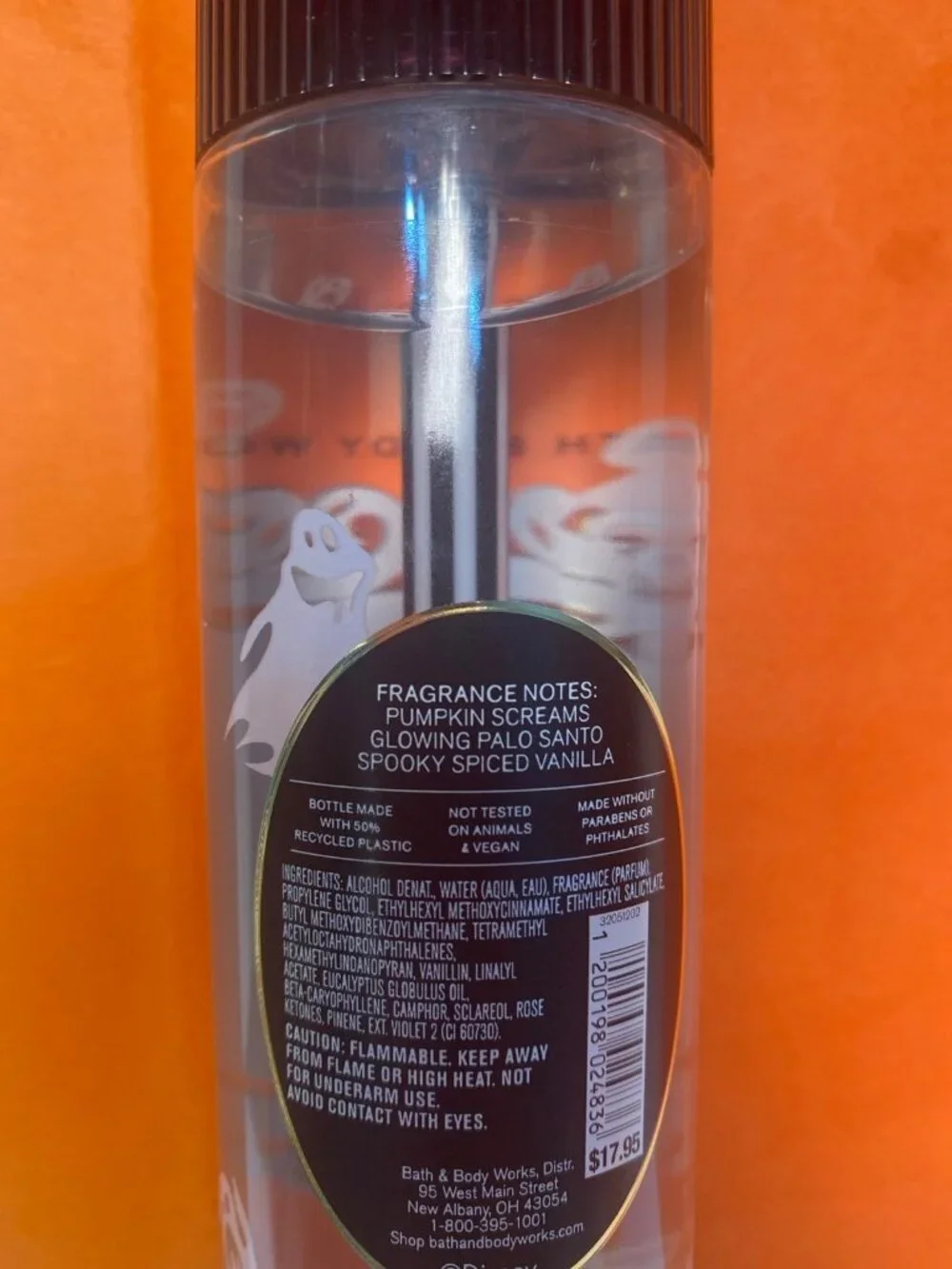 The Nightmare Before Christmas JACK SKELLINGTON Body Mist & Cream NEW